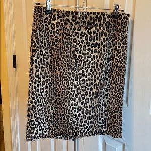 Michael Kors leopard print skirt - size S